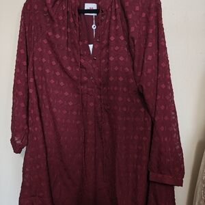 Buddy Love Burgundy Mini Dress